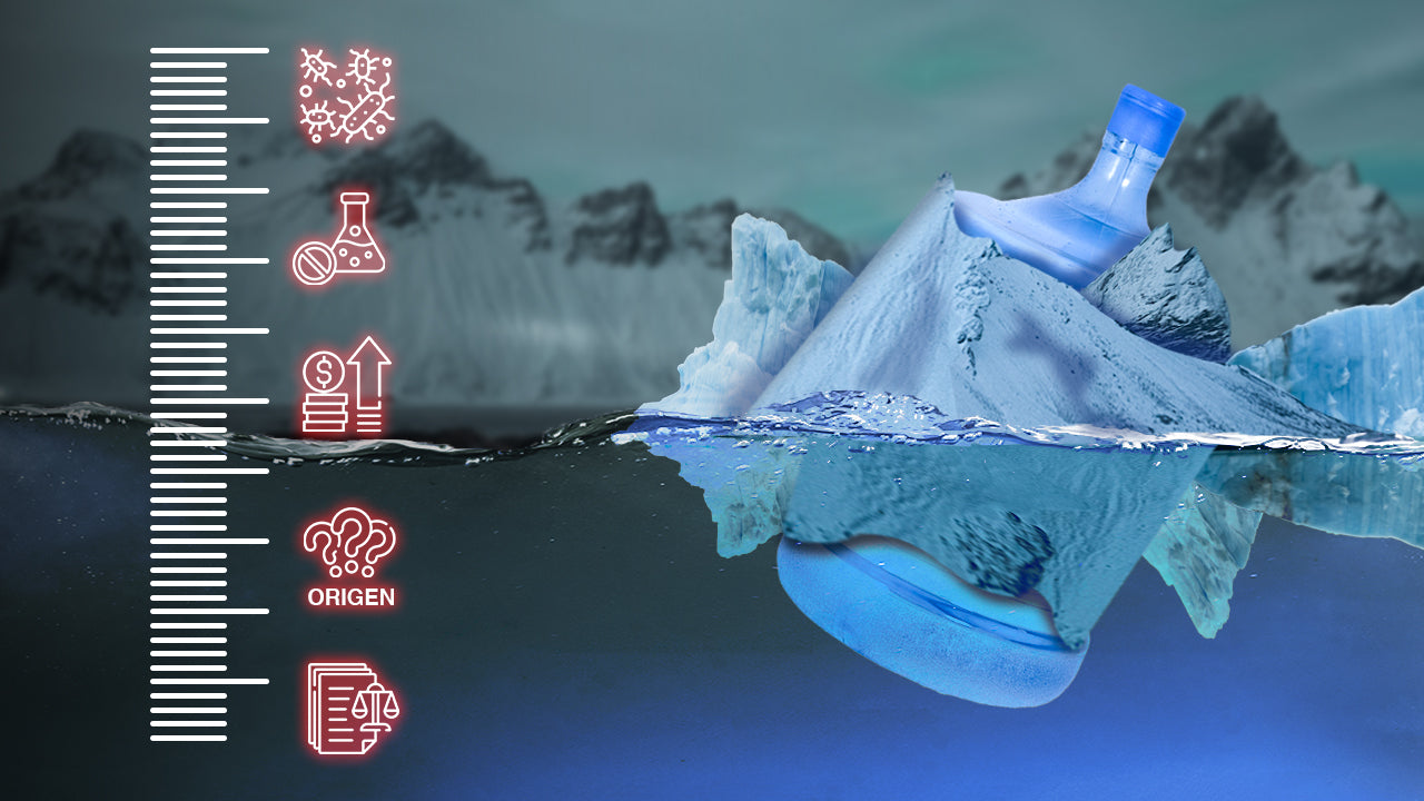 ¿Es segura el agua embotellada que se vende en Chile?